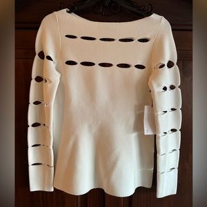NWT Bailey 44 cutout sweater